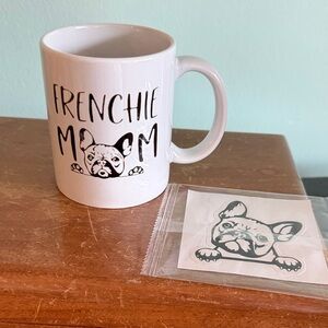NWT Frenchie Mom Ceramic Mug